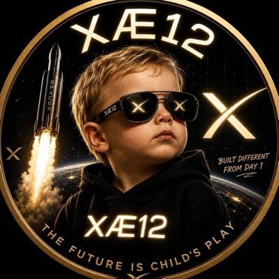 X Æ AF-12 memecoin official logo